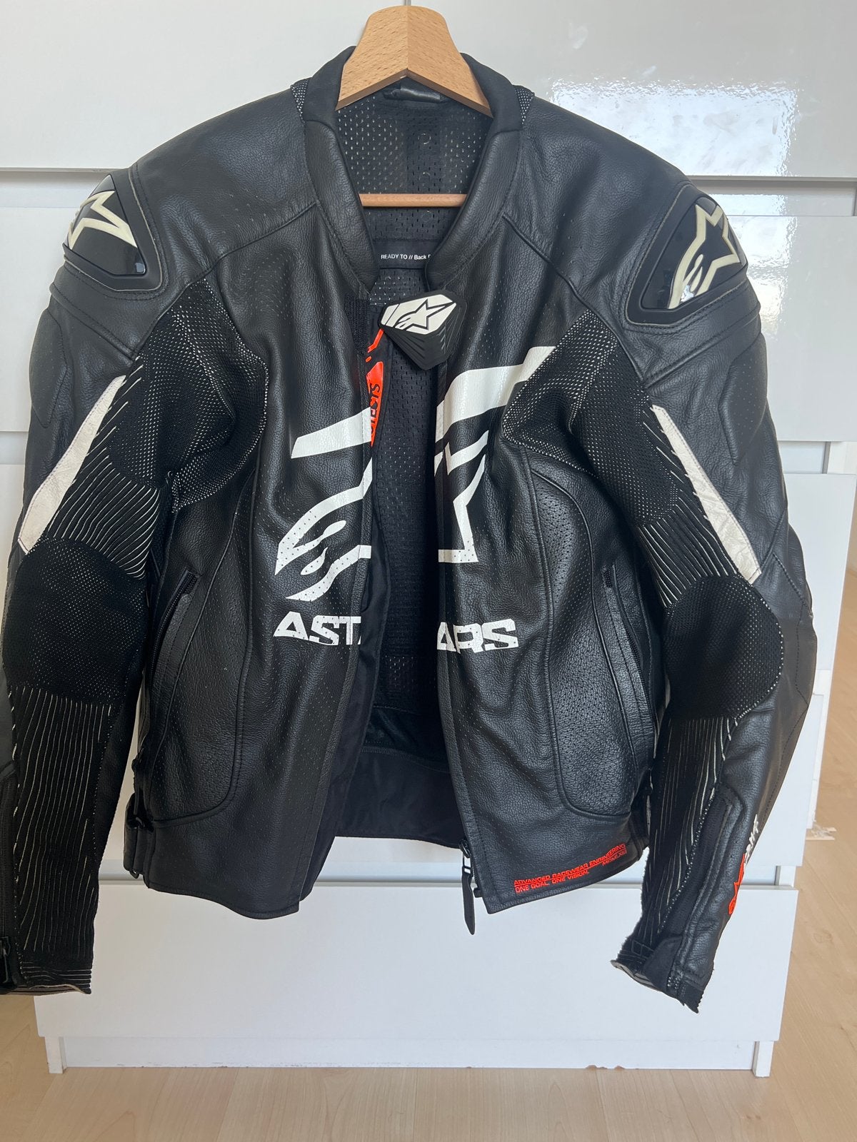 Alpinestars GP Plus V4 motorjas maat M - Zo goed als nieuw, Motoren, Ophalen of Verzenden, Tweedehands, Heren, Jas | leer