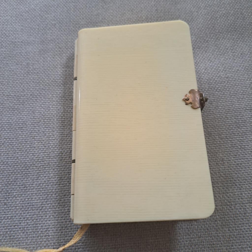 Antiek gebedenboekje met ivoren kaftje voor 1900, Ophalen of Verzenden