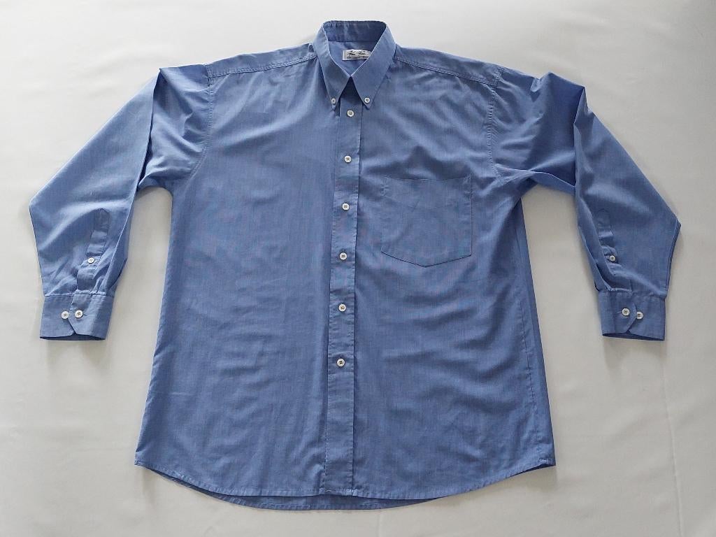 Mooie nette blouse/overhemd Rian Rucci maat 40 €12,50, Kleding | Heren, Blauw, Rian Rucci, Gedragen, Halswijdte 39/40 (M)