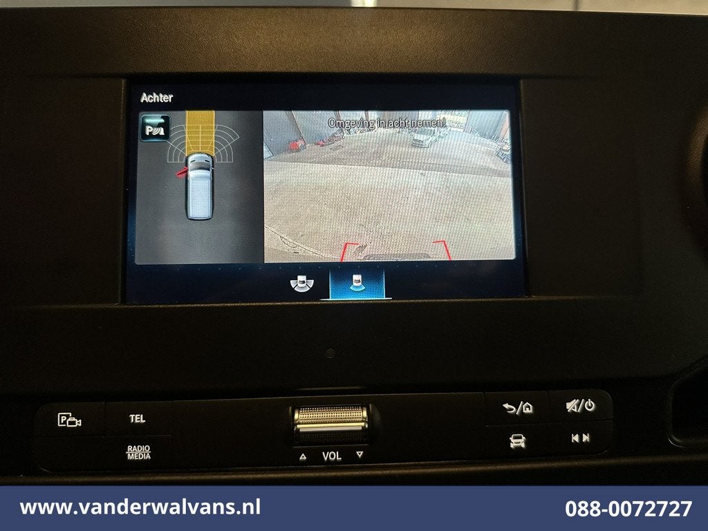 Mercedes-Benz Sprinter 317 CDI 170pk L3H2 Euro6 Airco | Came, Auto's, Gebruikt, 4 cilinders, 2000 kg, Zwart