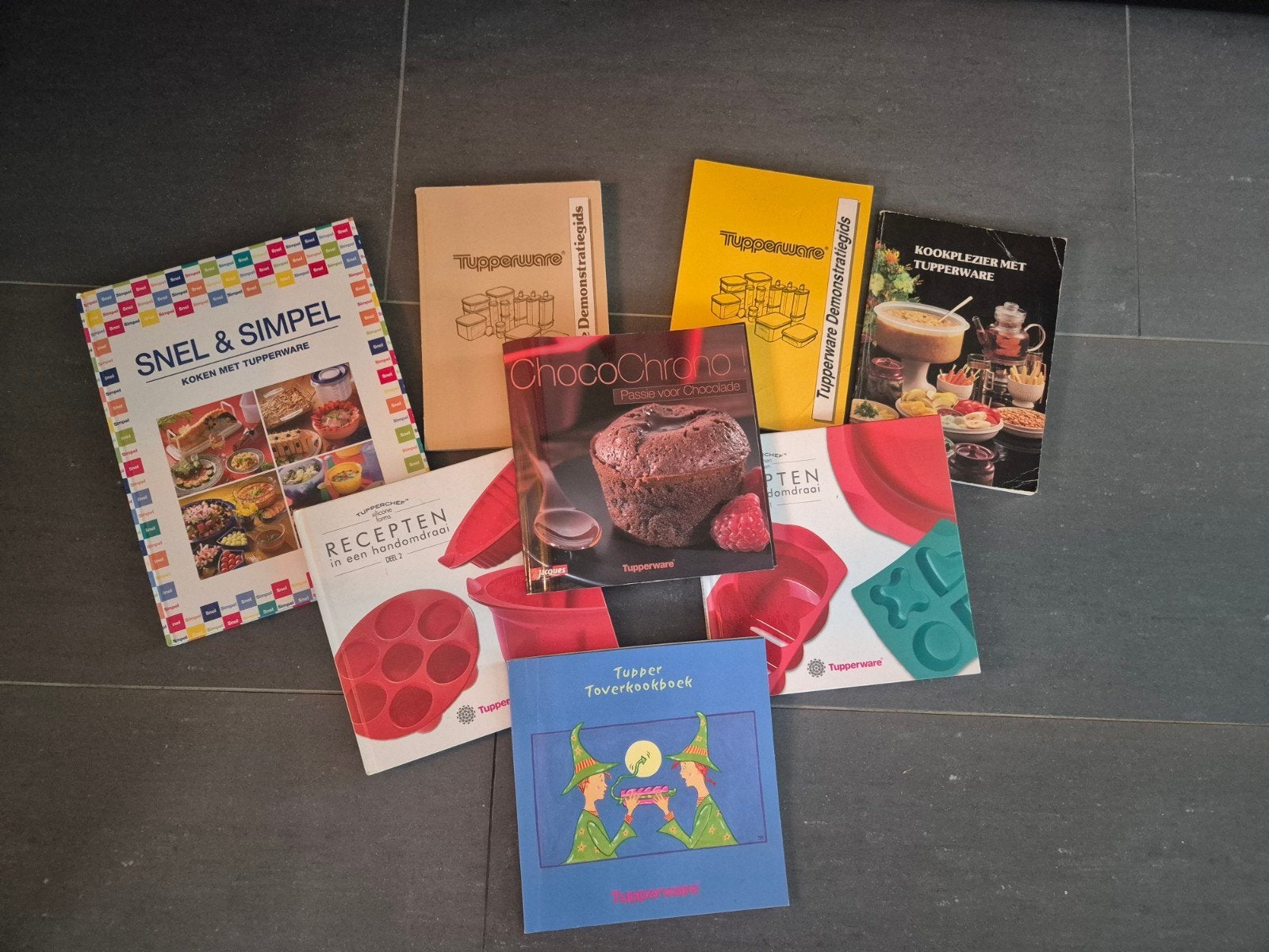 Tupperware kookboeken, Ophalen, Overige typen