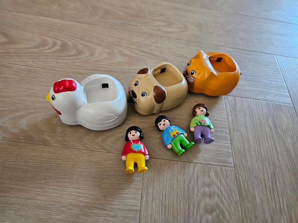 Playmobil Dierentrein met figuren, Kinderen en Baby's, Speelgoed | Playmobil, Ophalen of Verzenden, Gebruikt