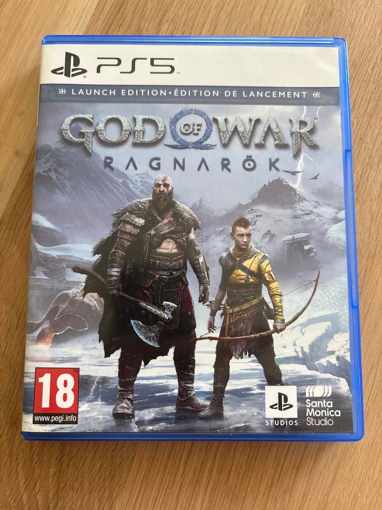 God of War Ragnarök PS5 (zonder spel), Spelcomputers en Games, Games | Sony PlayStation 5, Avontuur en Actie, Vanaf 18 jaar, 1 speler