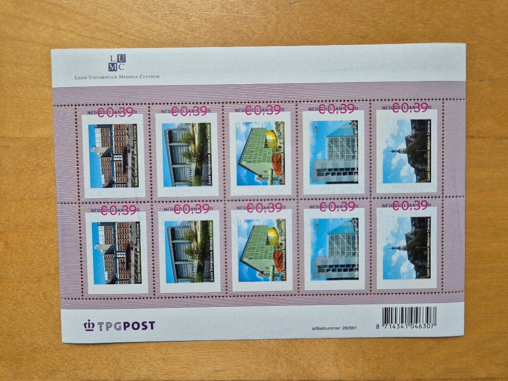 NVPH 2420 - LUMC persoonlijke zegel - 2006 Postfris - mooi !, Ophalen of Verzenden, Na 1940, Postfris
