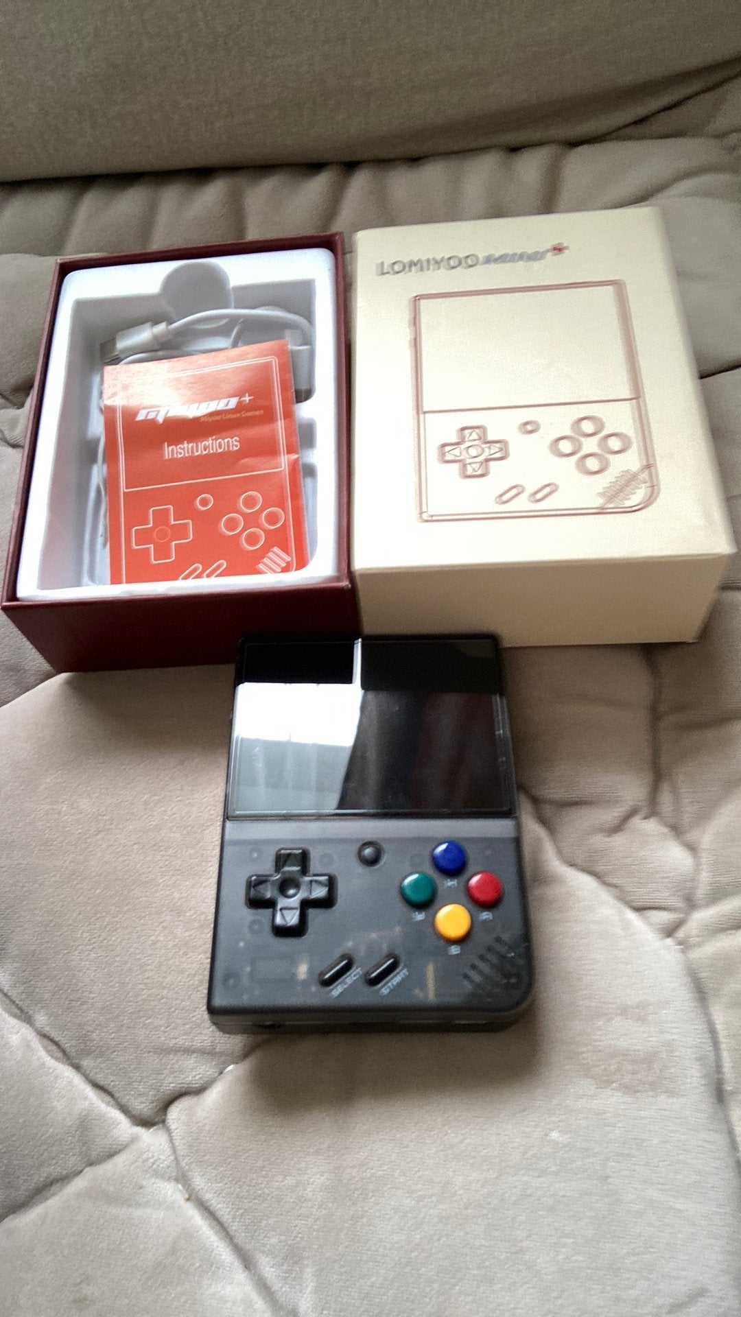 Miyoo Mini Plus Handheld + OnionOS & Games + SD & Adapter, Ophalen, Miyoo, Zo goed als nieuw