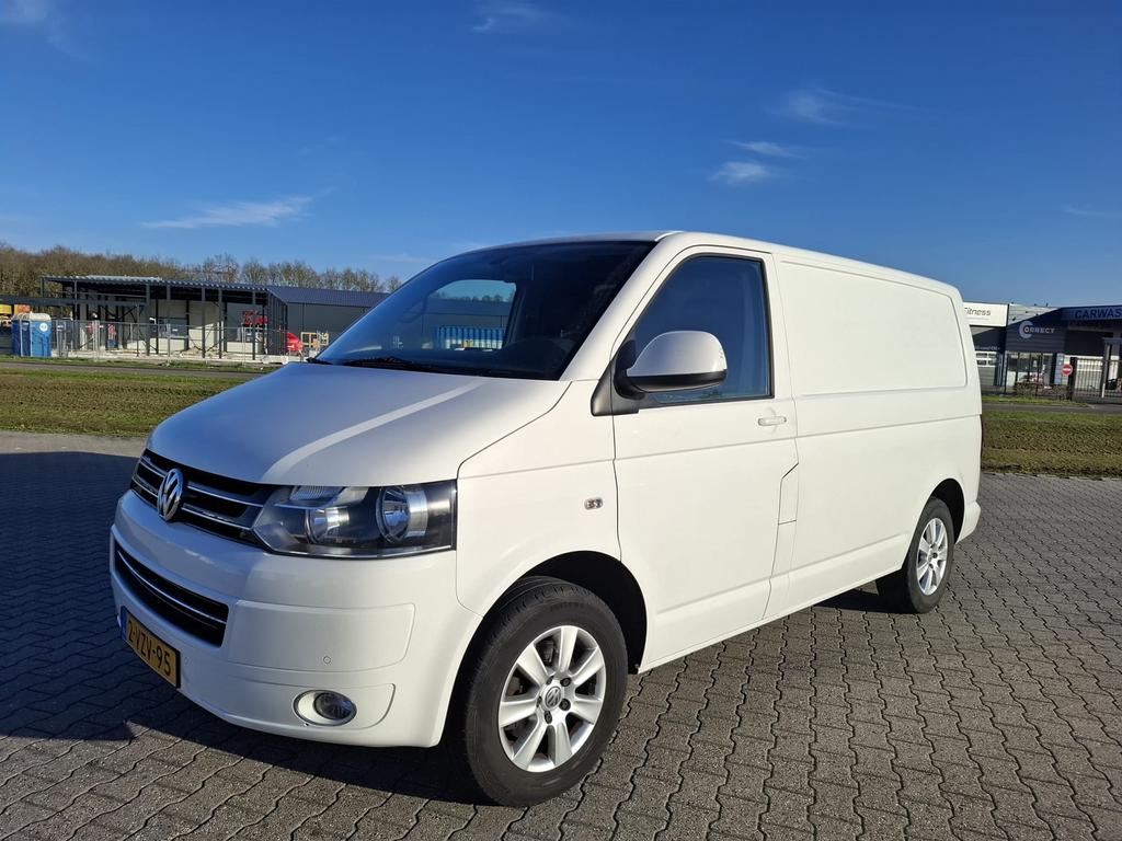Volkswagen Transporter 2.0 D 75KW 2012, Auto's, Voorwielaandrijving, Euro 5, Stof, Zwart