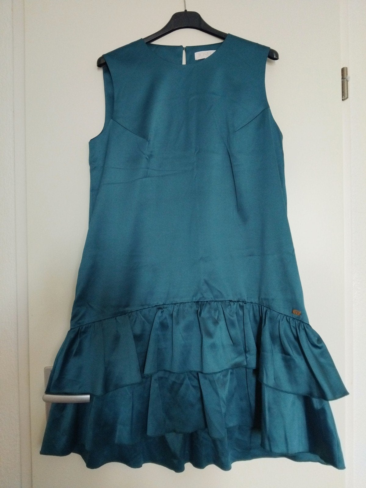 JOSH V Kaley jurk in bosgroen, maat XL, Kleding | Dames, JOSH V, Maat 46/48 (XL) of groter, Ophalen of Verzenden, Zo goed als nieuw