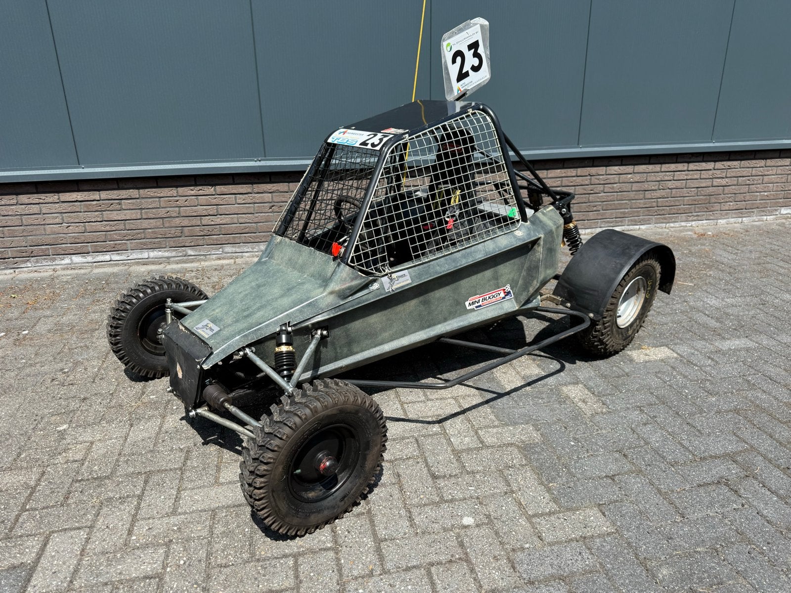Mini buggy  autocross- complete hobby, Fietsen en Brommers, Minibikes, Midibikes en Pitbikes, Gebruikt, Overige typen, Schijfrem
