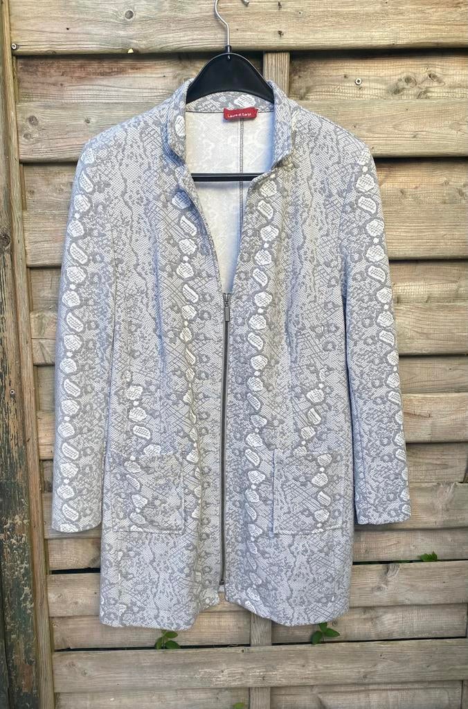 LAURA DI SARPI..lang jasje..mt/xl, Kleding | Dames, B, Maat 46/48 (XL) of groter, Ophalen of Verzenden, A