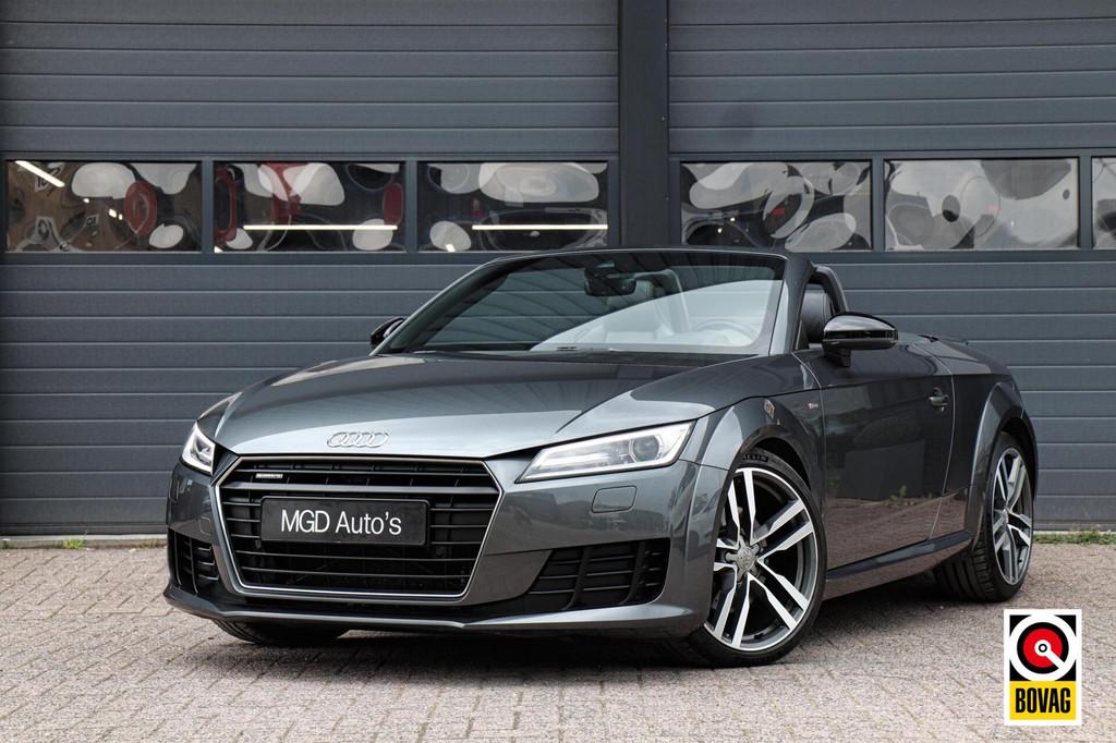 Audi TT Roadster 2.0 TFSI Quattro S-Line |LED|VIRTUAL|KEYLES, Gebruikt, Huisgarantie, 4 cilinders, Bedrijf