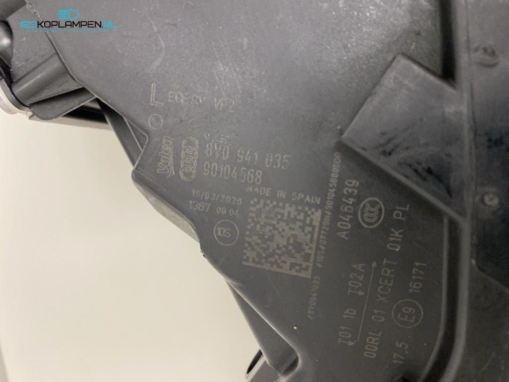 Audi A3 S3 RS3 8V Facelift Full LED Matrix koplamp links, Auto-onderdelen, Verlichting, Gebruikt, -, -, -