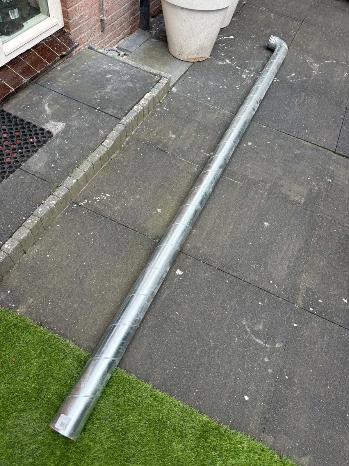 Nieuwe ventilatie / afzuiging buis, Ophalen, Zo goed als nieuw, 80 mm of meer, 2 tot 4 meter