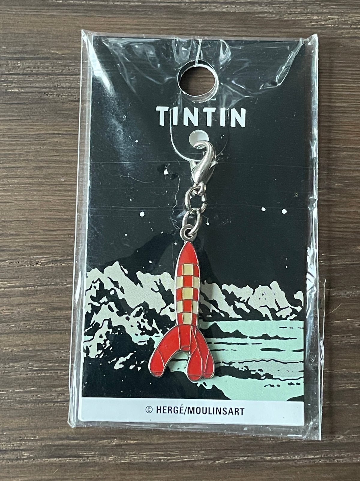 Tintin Raket Sleutelhanger - Nieuw in verpakking, Ophalen of Verzenden, Kuifje, Nieuw, Beeldje of Figuurtje