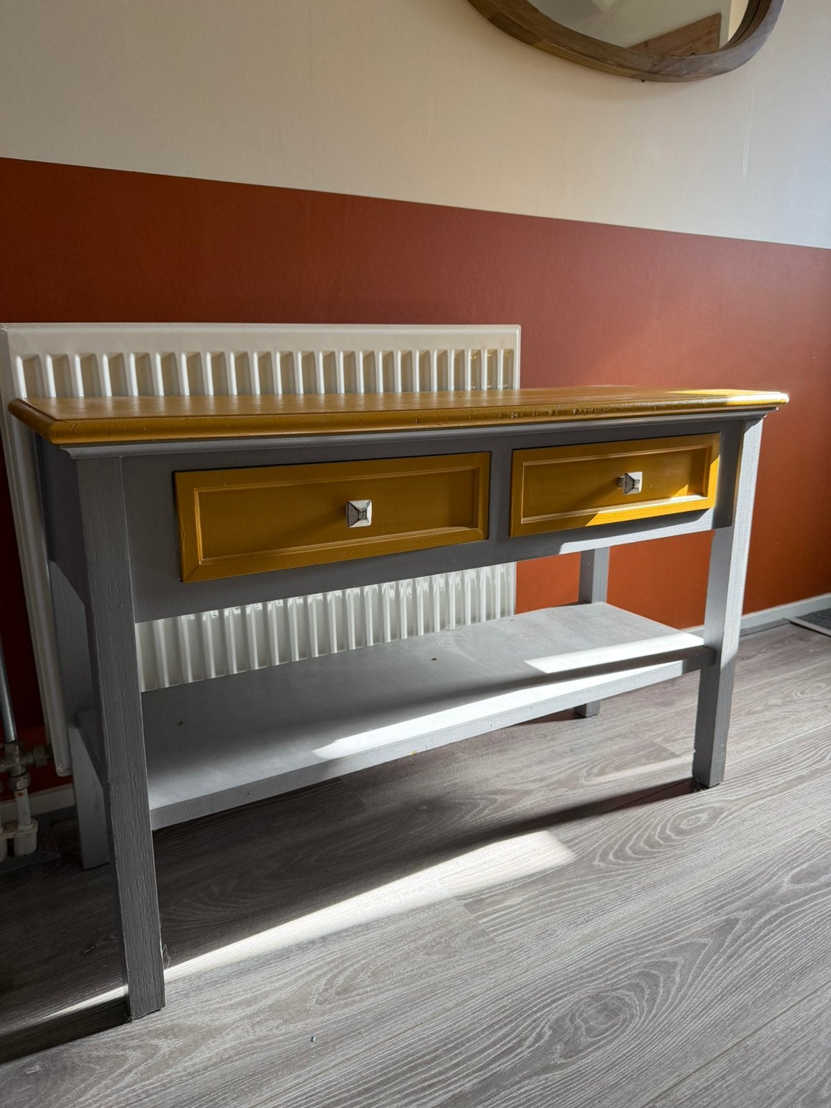 Sidetable/ halkastje / dressoir, Ophalen, 50 tot 100 cm, Zo goed als nieuw, Overige houtsoorten