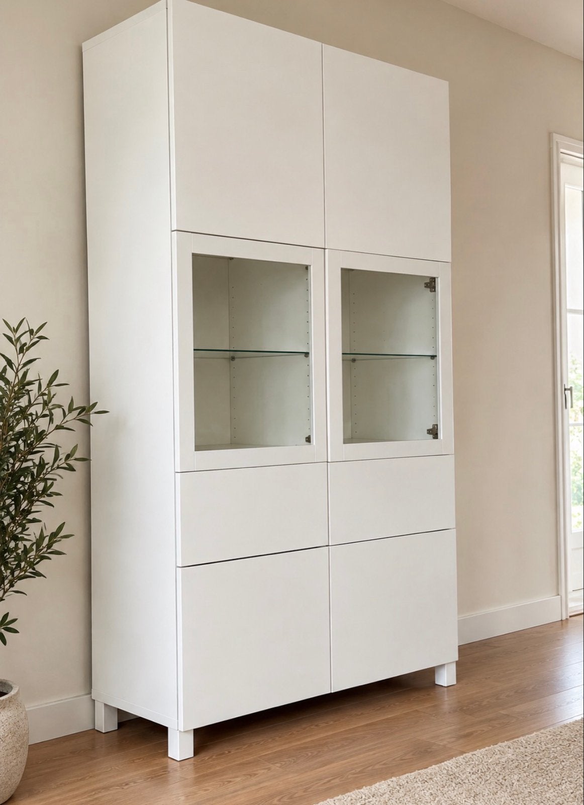 Ikea Besta Opbergcombinatie, Huis en Inrichting, Ophalen, Zo goed als nieuw, Minder dan 150 cm, 150 tot 200 cm