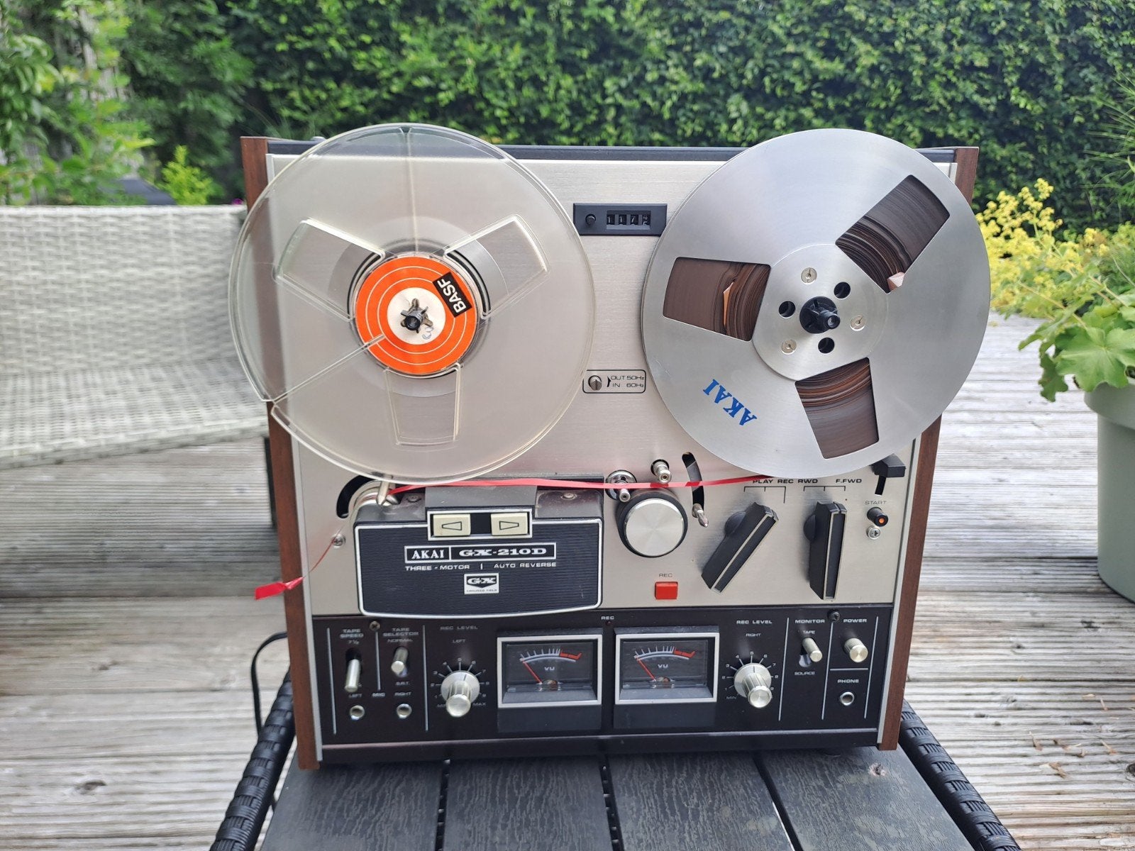 Akai GX-210D tapedeck, Audio, Tv en Foto, Bandrecorders, Ophalen, Bandrecorder