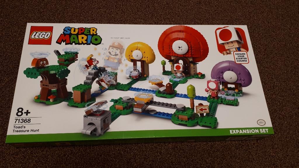 71368 Super mario Toads schattenjacht MISB, Overige thema's, Lego, Nieuw, Ophalen of Verzenden