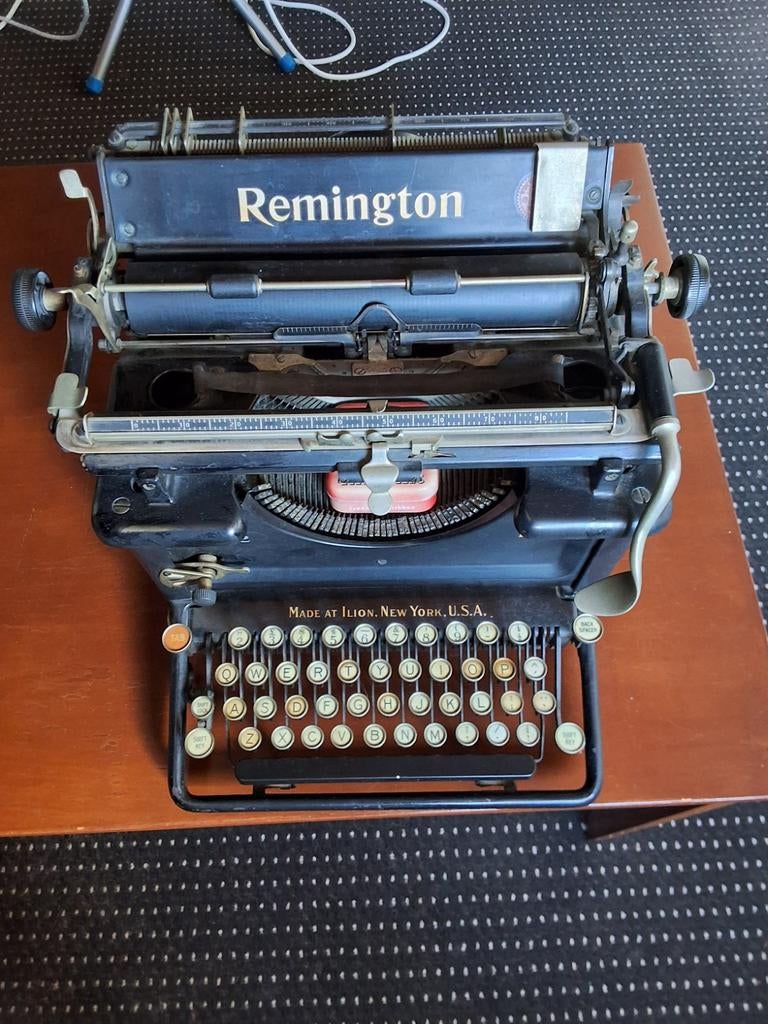 Schrijfmachine, Ophalen