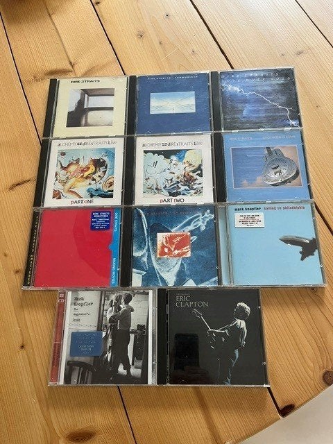 Dire Straits studioalbums + Alchemy dubbel live + Knopfler, Ophalen of Verzenden, Gebruikt, Rock