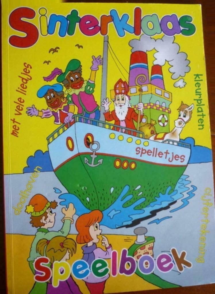 Sinterklaas Speelboek - Versjes, kleuren, spelen^^, Diversen, Sinterklaas, Ophalen of Verzenden