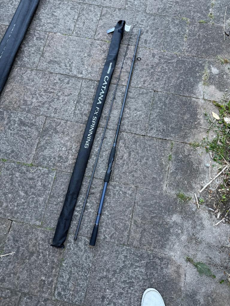 Shimano Catana FX Spinning Fast 269cm - 14-40g, Ophalen, Zo goed als nieuw, Werphengel