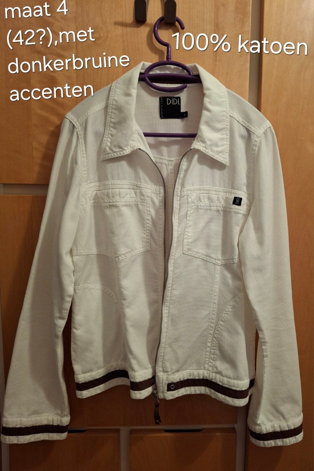 Zomerjasje, Ophalen of Verzenden, Zo goed als nieuw, Maat 42/44 (L), Wit