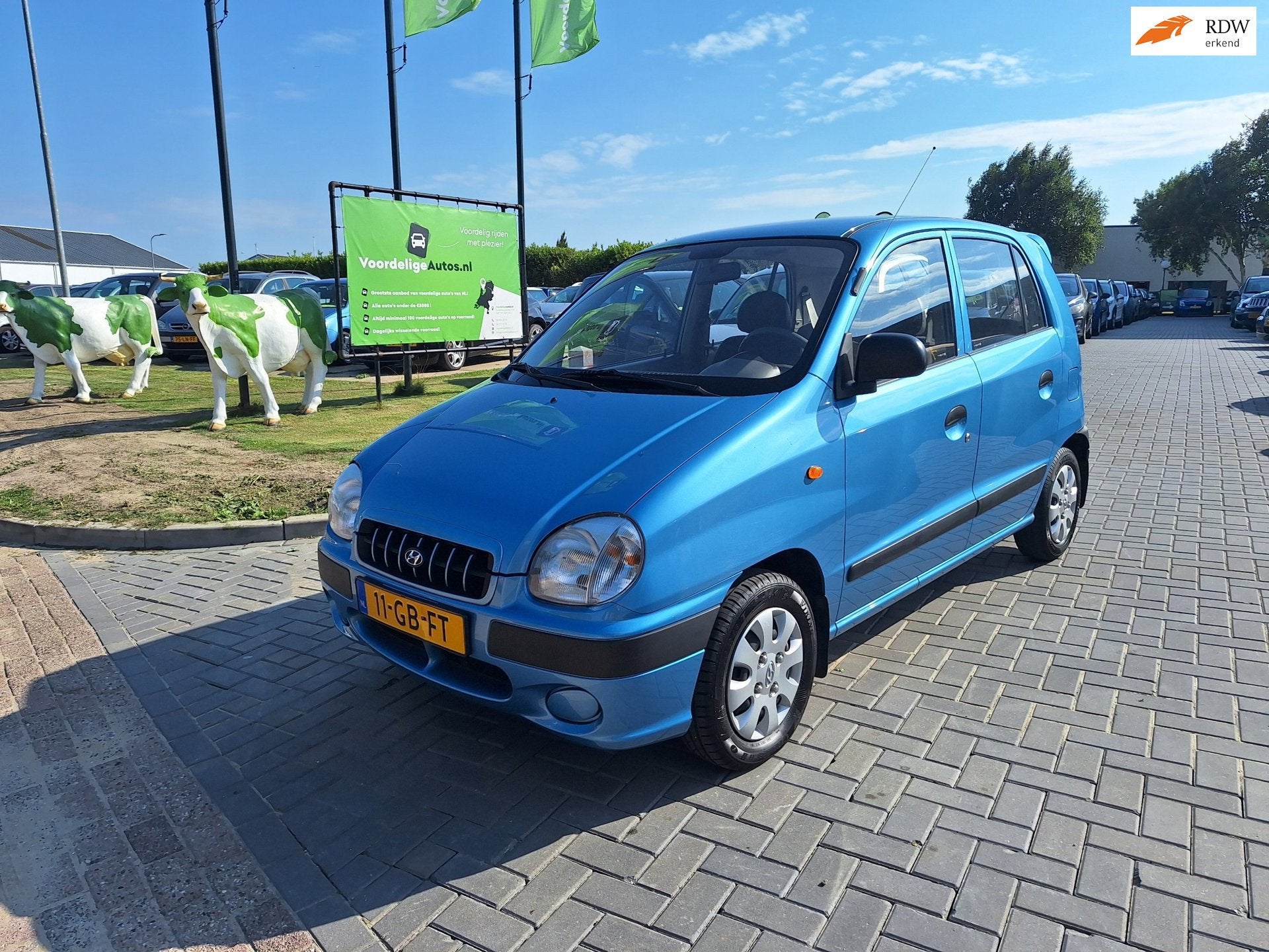 Hyundai Atos Spirit 1.0i SX / Zeer nette auto / APK septembe, Auto's, 4 cilinders, Origineel Nederlands, Bedrijf, 822 kg