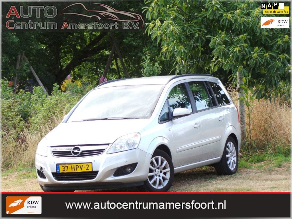Opel Zafira 1.6 Temptation ( inruil mogelijk ), Voorwielaandrijving, Gebruikt, 4 cilinders, 1000 kg