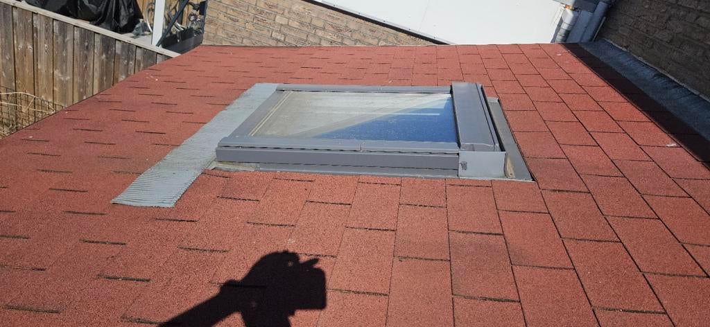 2x Velux dakraam GGL M04 met gootstukken, Gebruikt, Minder dan 80 cm, 80 tot 120 cm, Ophalen of Verzenden