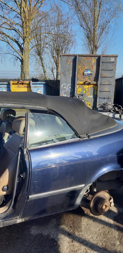 Te koop punt gaaf cabrio dak van Saab 9-3, Ophalen, Voor, Motorkap