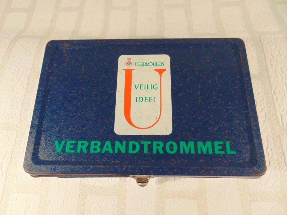 vintage verbandtrommel, Ophalen of Verzenden, Gebruikt