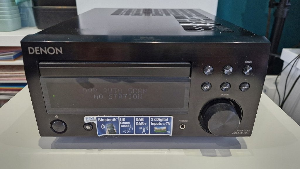 Denon RCD-M41DAB CD-receiver met Bluetooth en DAB+, Gebruikt, Denon, Ophalen of Verzenden, Microset