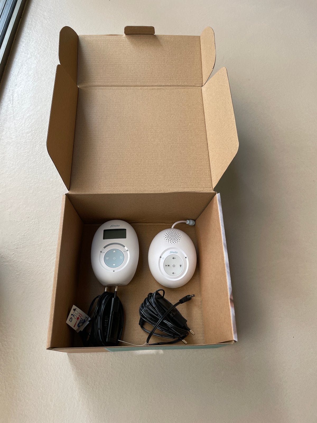 Alecto DBX120 - Full Eco DECT babyfoon met display, Ophalen of Verzenden, Nieuw, Minder dan 100 meter, Digitaal