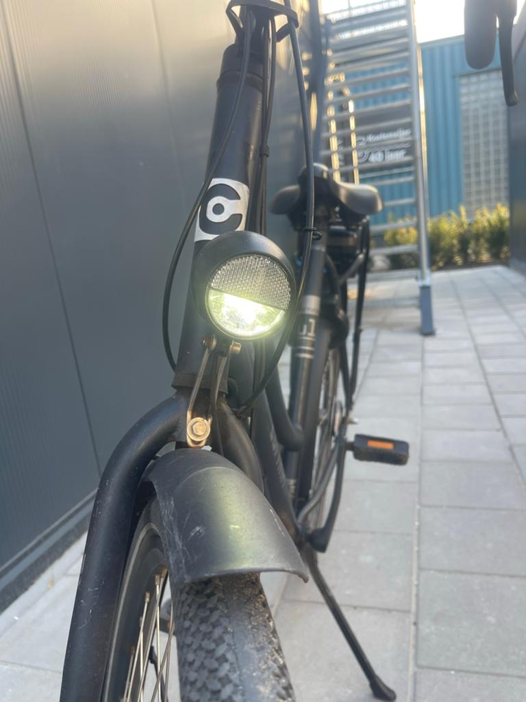 Cortina U1 E-bike met Bafang voorwielmotor Maat M, Fietsen en Brommers, Elektrische fietsen, Ophalen of Verzenden, Gebruikt, Cortina