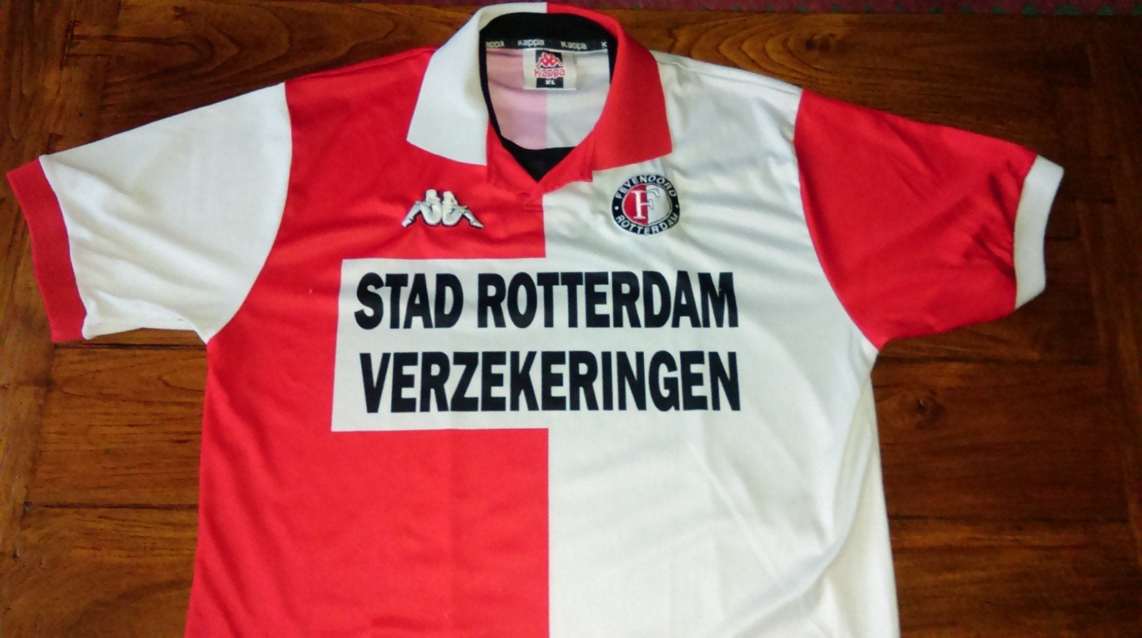 Stad Rotterdam verzekering shirt maat 152, Verzamelen, Sportartikelen en Voetbal, Ophalen of Verzenden, Nieuw, Feyenoord, Shirt