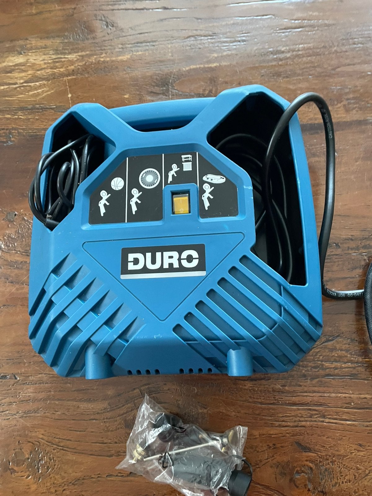 Duro luchtcompressor, Doe-het-zelf en Verbouw, 6 tot 10 bar, Ophalen of Verzenden, Zo goed als nieuw, Minder dan 200 liter/min