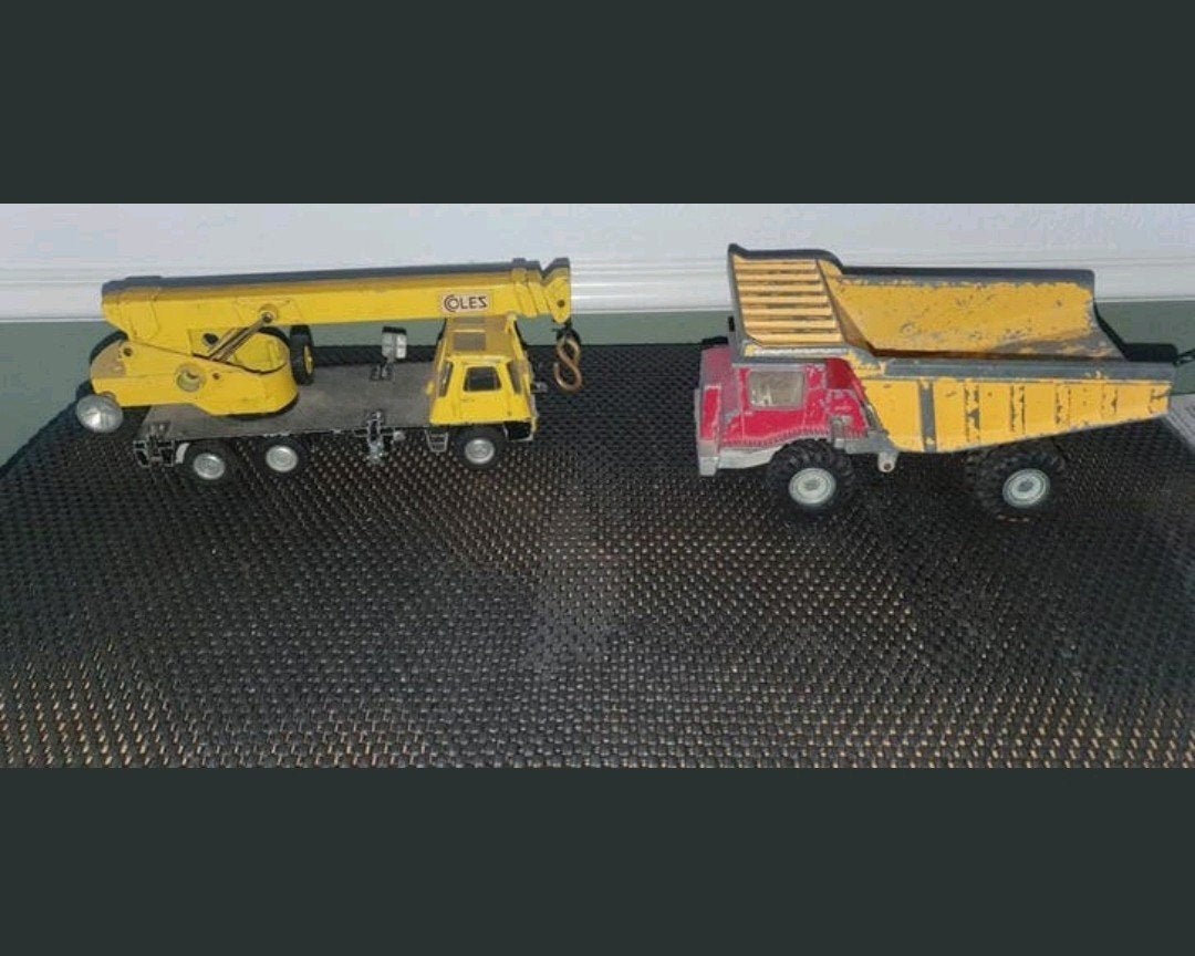 Set Vintage Dinky Toys (Jaren '70) – Coles Hydra Truck, Ophalen of Verzenden