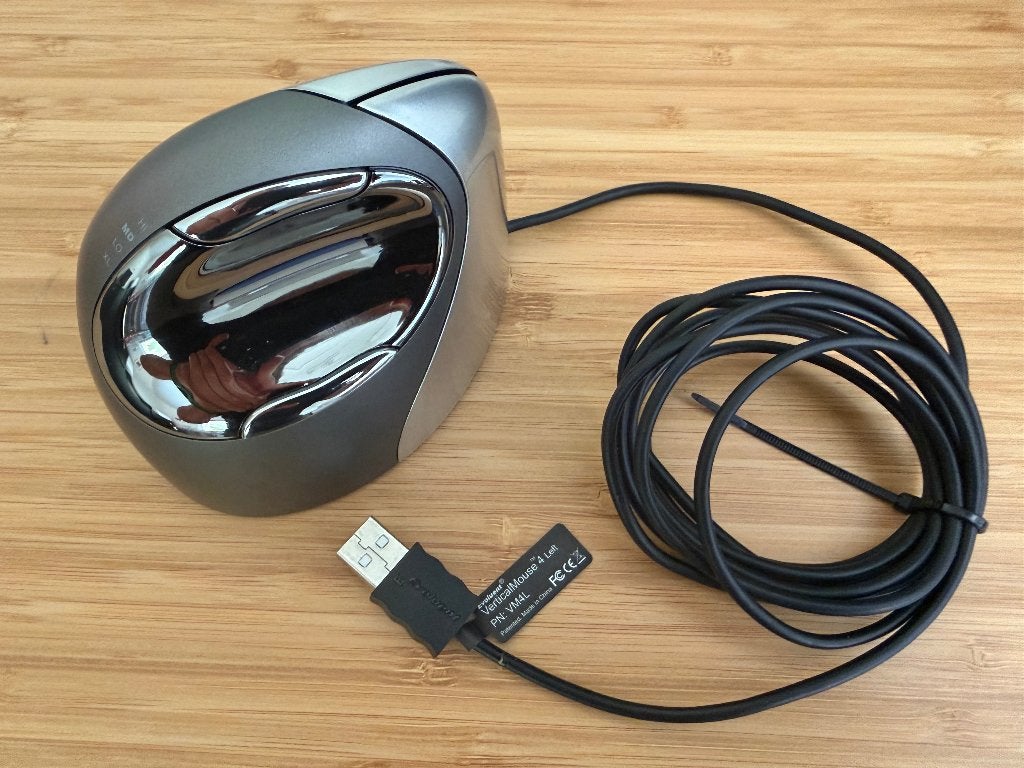Evoluent VerticalMouse 4 Left Ergonomische muis, Muis, Ergonomisch, Linkshandig, Ophalen of Verzenden