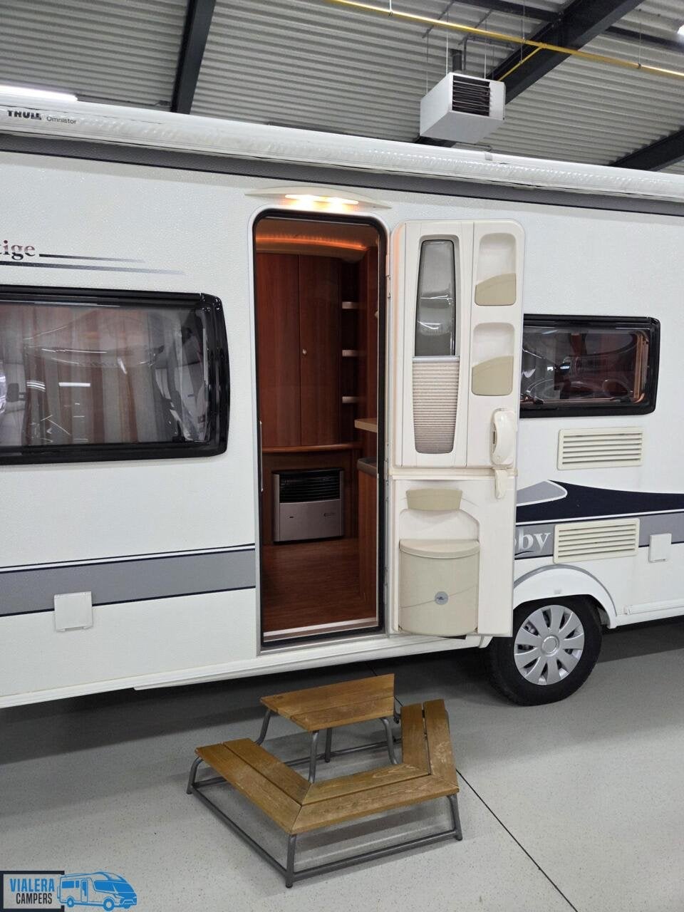 Hobby Prestige 540 UL *2013* Enkele bedden* Vol opties, Hobby, 7 tot 8 meter, Bedrijf, 1250 - 1500 kg