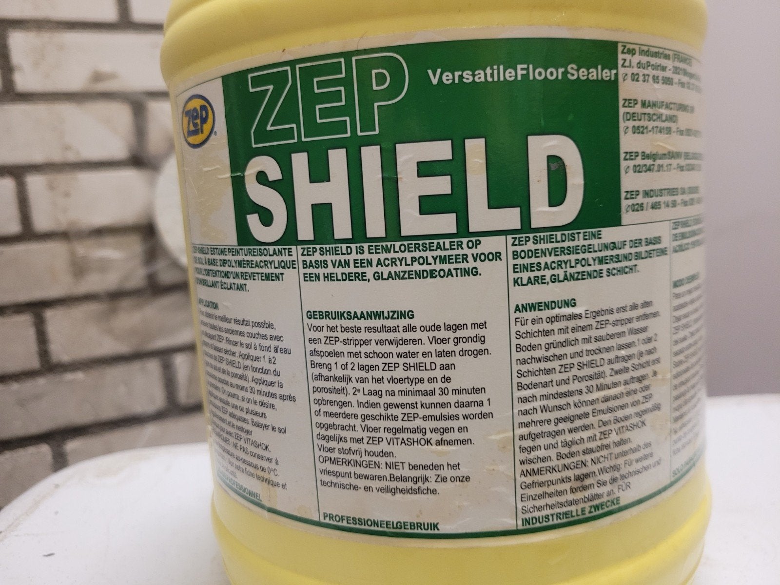 Zep Shield Versatile Floor Sealer - Vloerbeschermer, Ophalen, Overige kleuren, Nieuw, 20 liter of meer