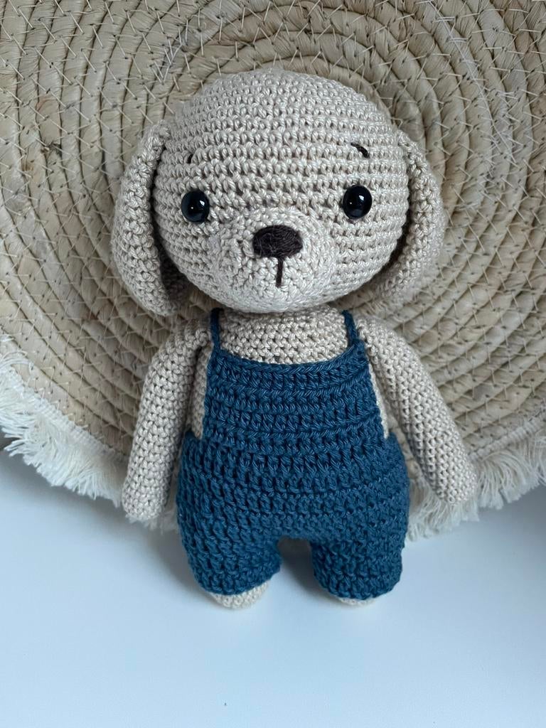 Gehaakt hondje, Ophalen of Verzenden, Nieuw, Kraamcadeau