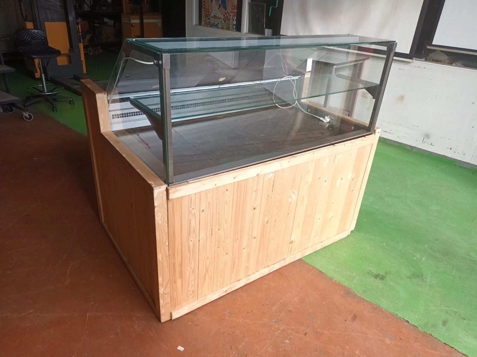 Gekoelde Vitrine Sandra 1.5 - CombiSteel koelvitrine horeca, Ophalen of Verzenden, Gebruikt, Koelen en Vriezen