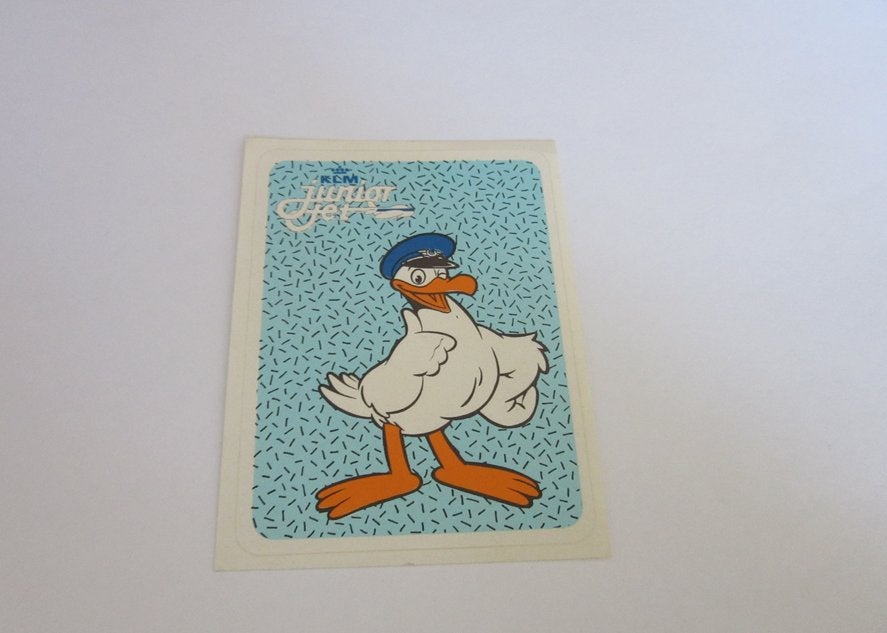 KLM junior jet sticker, Verzamelen, Luchtvaart en Vliegtuigspotten, Verzenden, Zo goed als nieuw, Overige typen