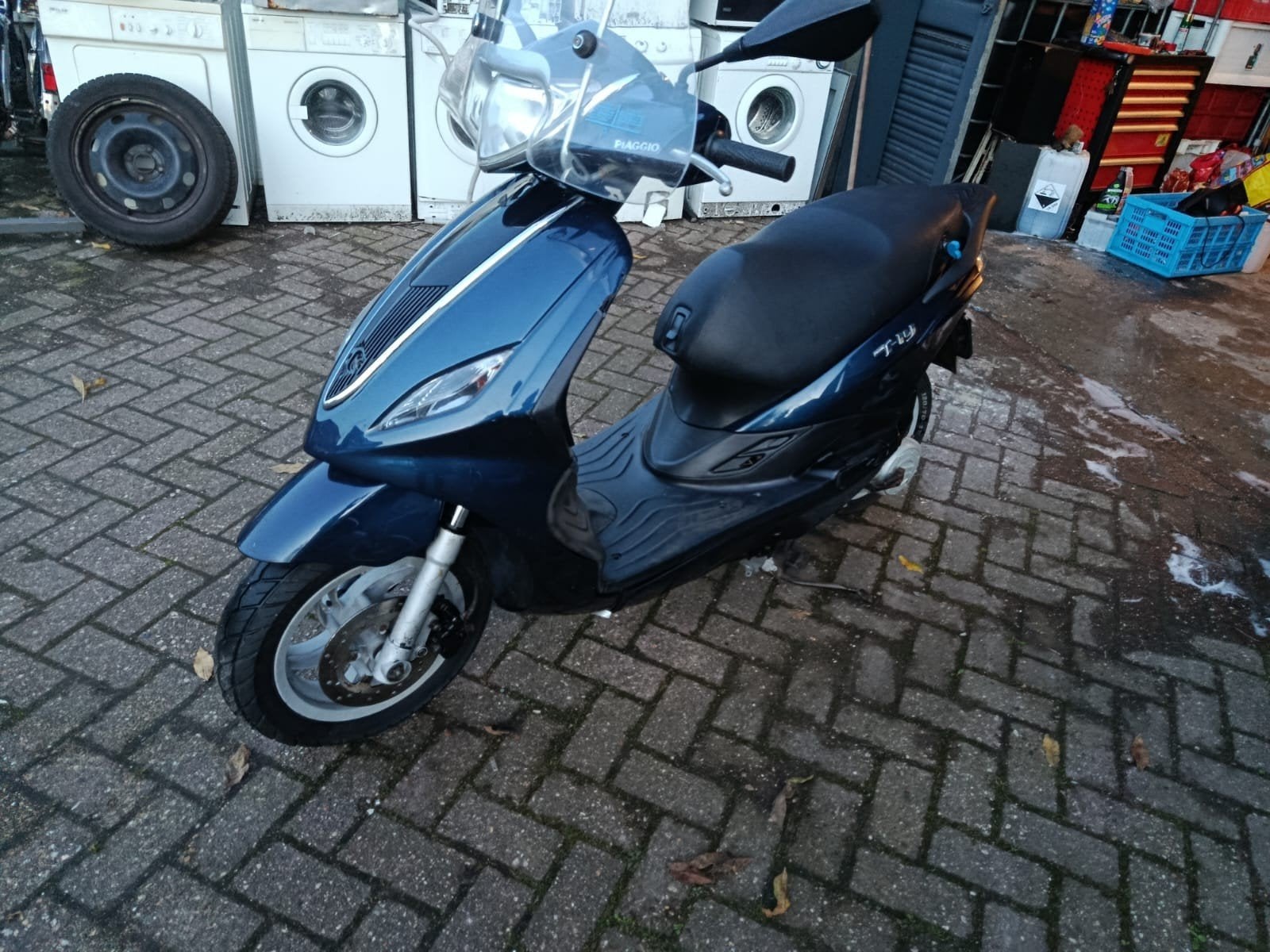 Piaggio Fly 4T4V in topstaat ( lees omschrijving goed), Maximaal 45 km/u, Ophalen of Verzenden, Zo goed als nieuw, Fly