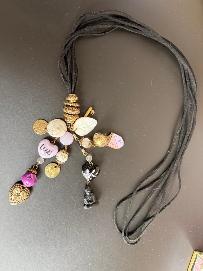 Blond Amsterdam ketting, Sieraden, Tassen en Uiterlijk, Ophalen of Verzenden, Zo goed als nieuw