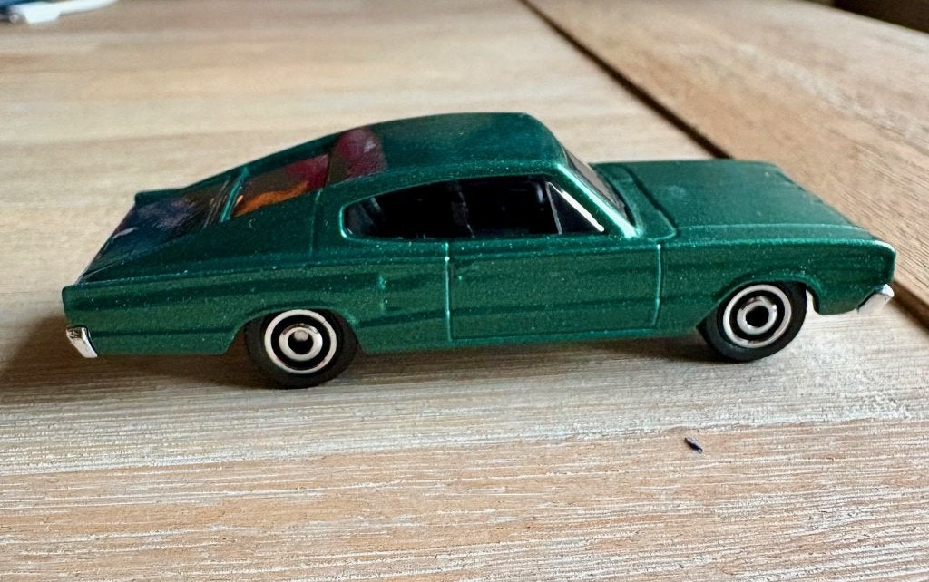 Matchbox Dodge Charger groen, Ophalen of Verzenden, Nieuw, Auto