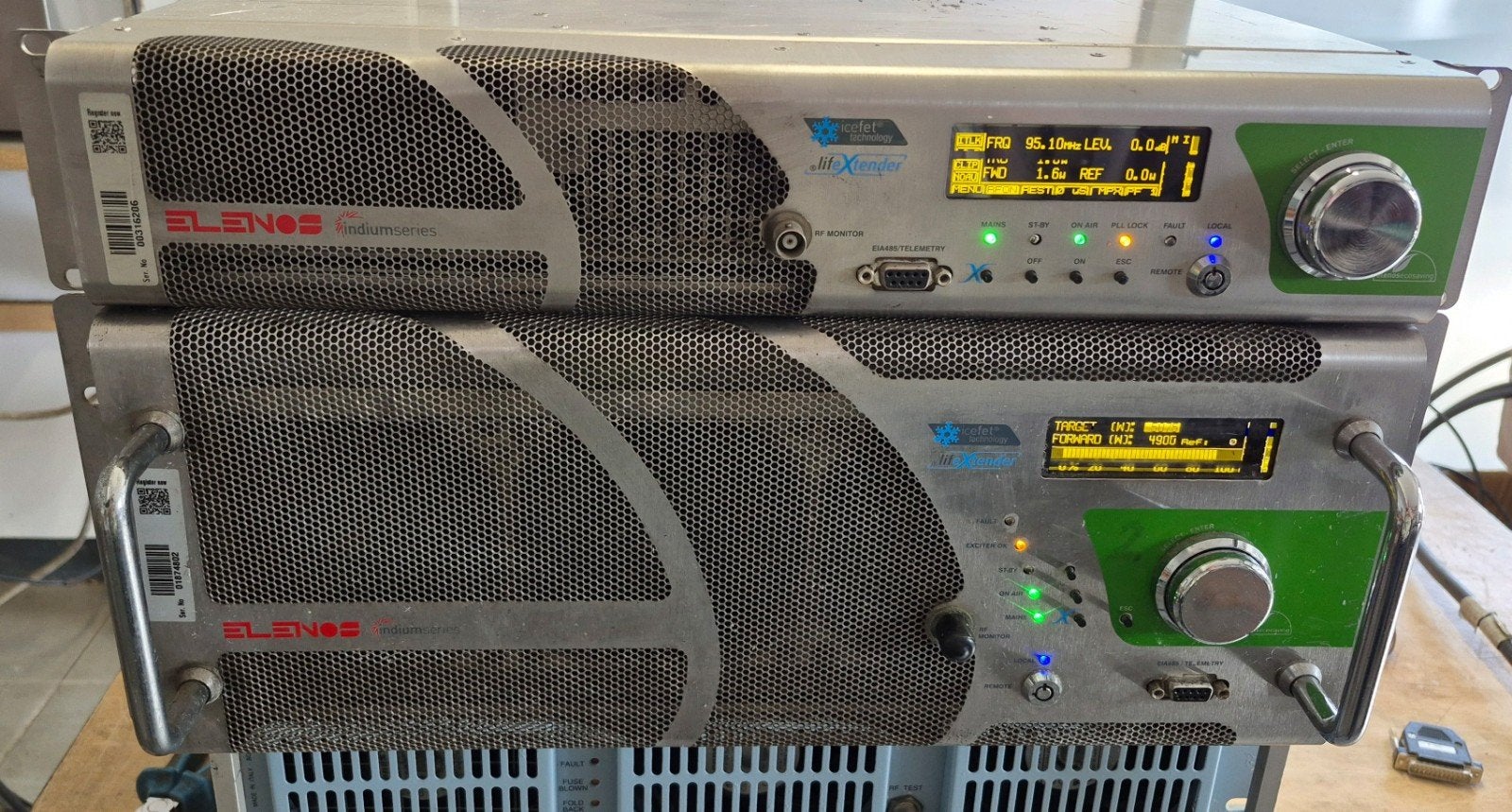 Elenos icefet 5kw set, Telecommunicatie, Ophalen, Gebruikt, Zender