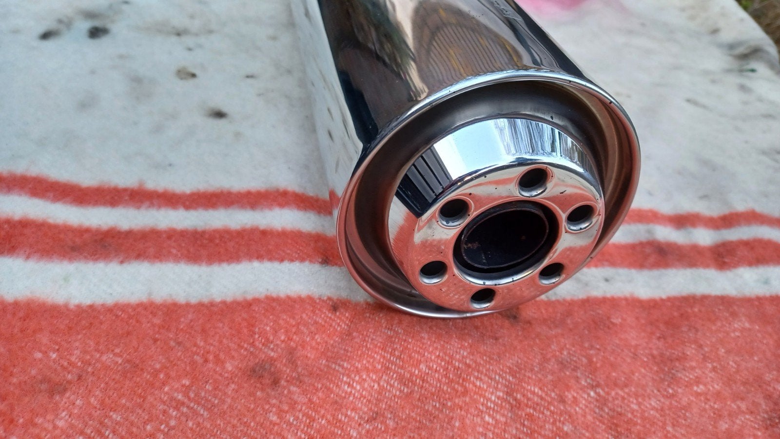 Honda CB 1100 Blackbird uitlaatdempers, Ophalen, Gebruikt