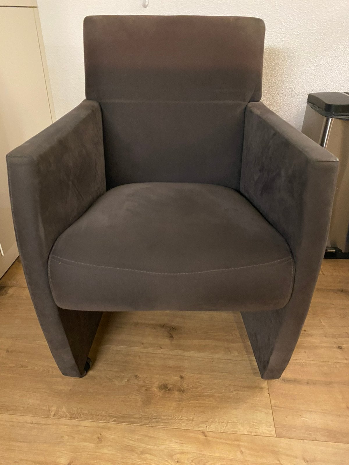 6 eetkamerstoelen op wielen – €20 per stuk, Ophalen, Minder dan 50 cm, Minder dan 75 cm, Zo goed als nieuw