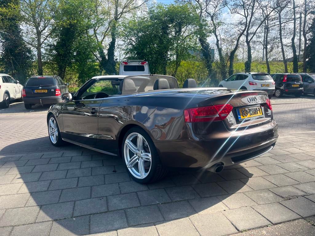 Audi A5 Cabriolet 2.0 TFSI quattro Pro Line S Automaat/Leder, Euro 5, Gebruikt, 4 cilinders, 4 stoelen